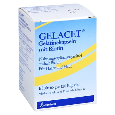 Gelacet Gelatinekapseln m Biotin