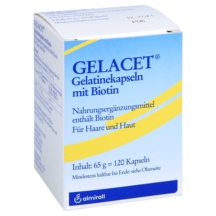 Gelacet Gelatinekapseln m Biotin