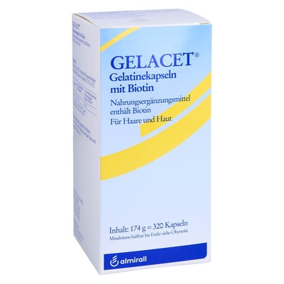 Gelacet Gelatinekapseln m Biotin