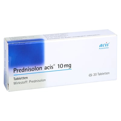 Prednisolon acis 10 mg Produktbild 1