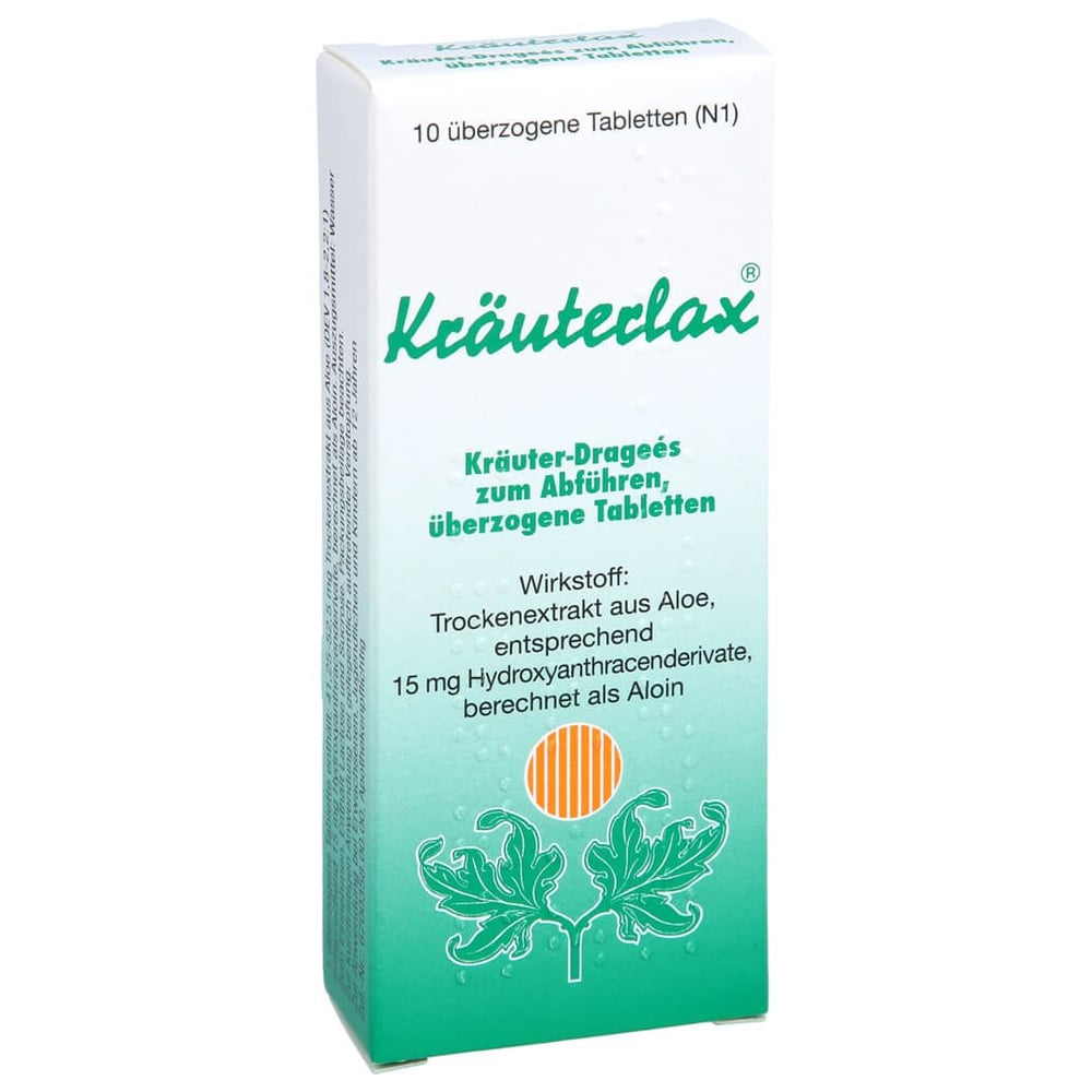 Kräuterlax Kräuter-Dragees zum Abführen