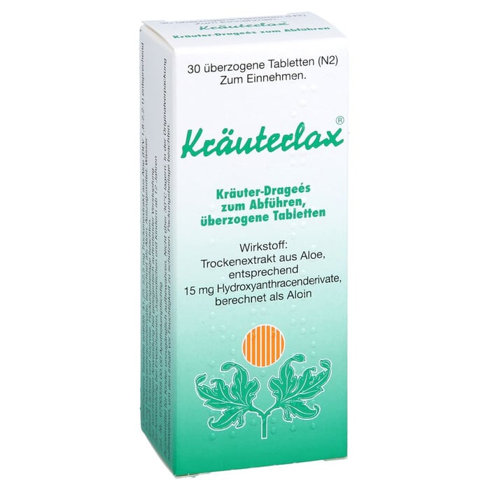 Kräuterlax Kräuter-Dragees zum Abführen