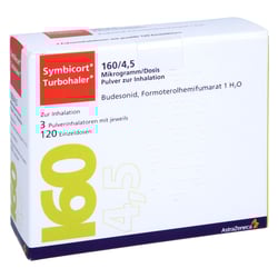Symbicort Turbuhaler 160/4,5 Mikrogramm/Dosis