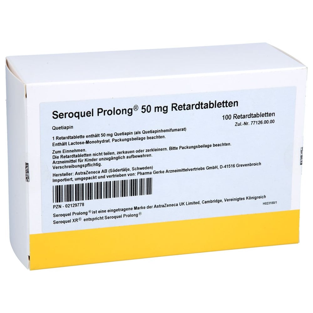 Seroquel Prolong 50 mg