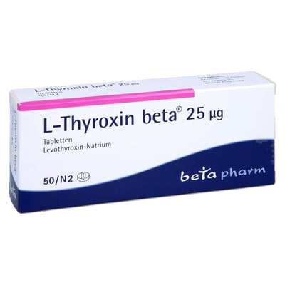 L-Thyroxin beta 25 µg