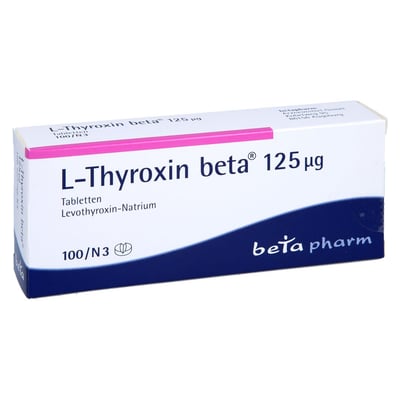 L-Thyroxin beta 125 µg Produktbild 1