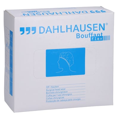 OP-HAUBE Bouffant Flex weiß