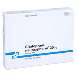 Citalopram-neuraxpharm 20 mg