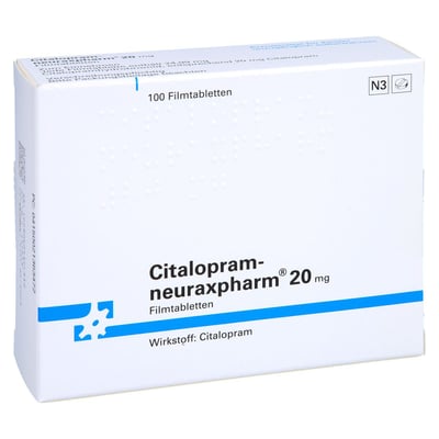 CITALOPRAM-neuraxpharm 20 mg Filmtabletten