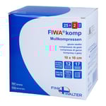 Mullkompressen 10x10cm steril 12-fach