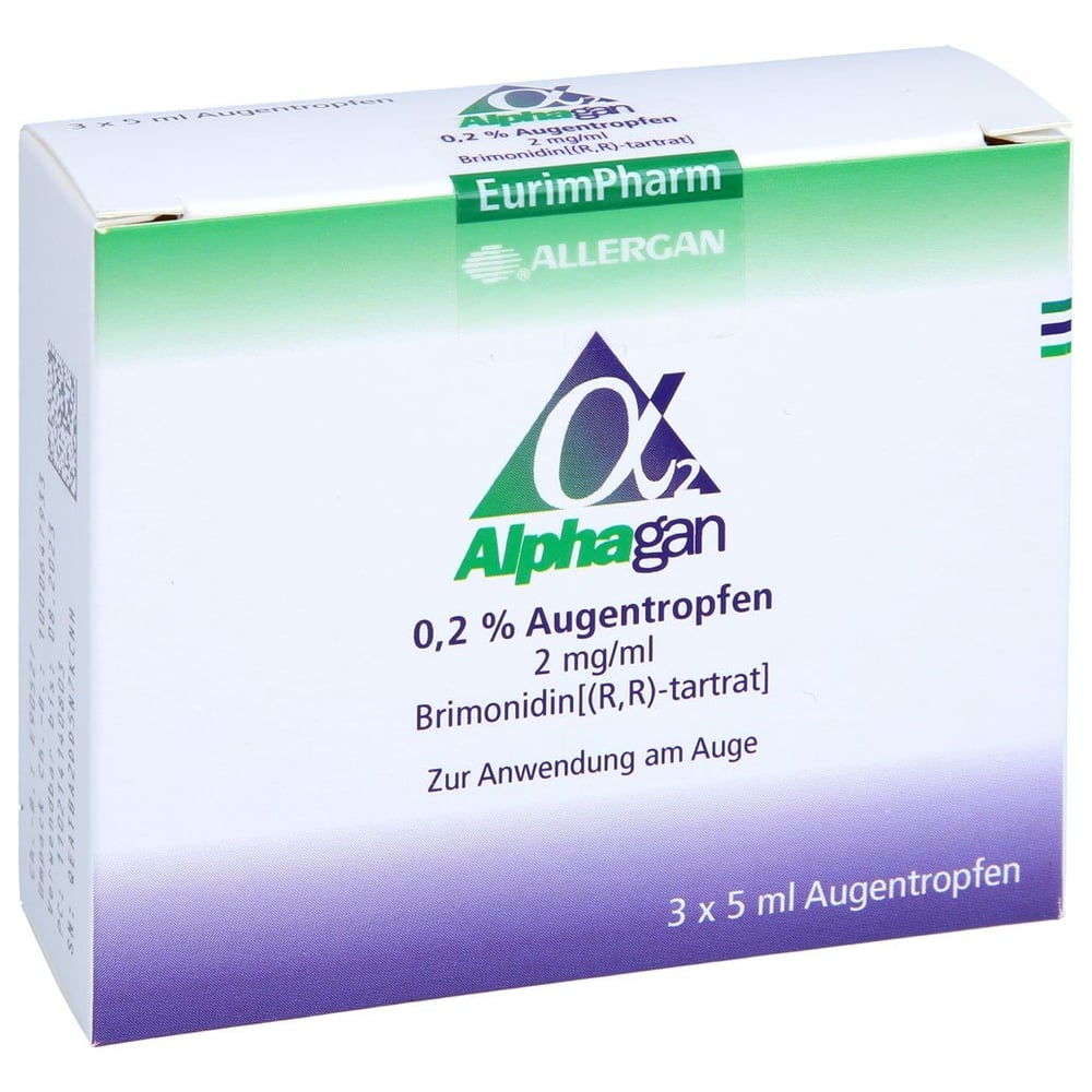 Alphagan 0,2 % (2 mg/ml)
