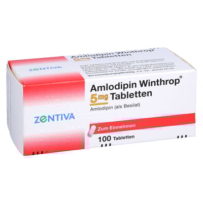 Amlodipin Winthrop 5 mg