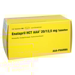 Enalapril HCT AAA 20/12,5 mg