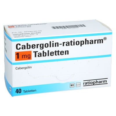 Cabergolin-ratiopharm 1 mg Produktbild 1