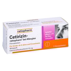 Cetirizin-ratiopharm bei Allergien