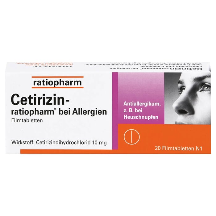 Cetirizin-ratiopharm bei Allergien