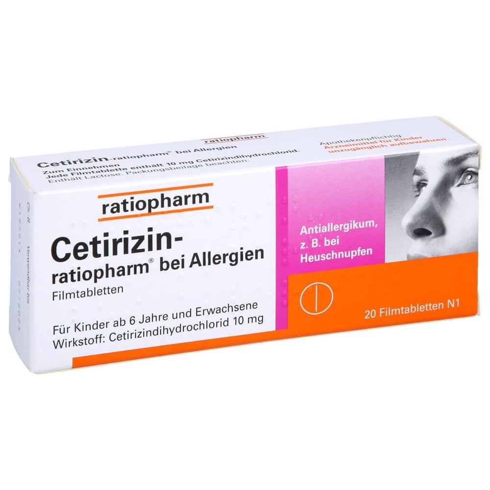 Cetirizin-ratiopharm bei Allergien
