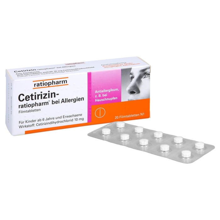 Cetirizin-ratiopharm bei Allergien