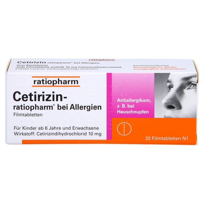Cetirizin-ratiopharm bei Allergien