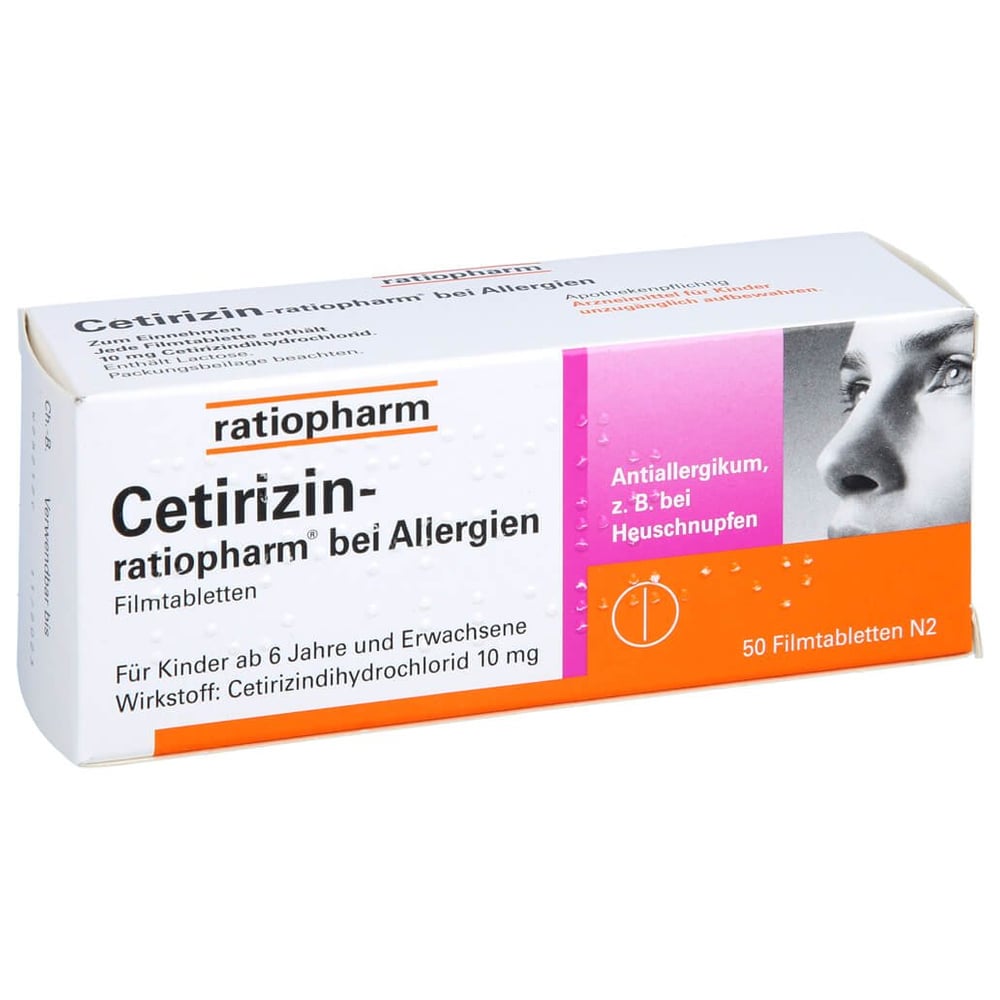 Cetirizin-ratiopharm bei Allergien