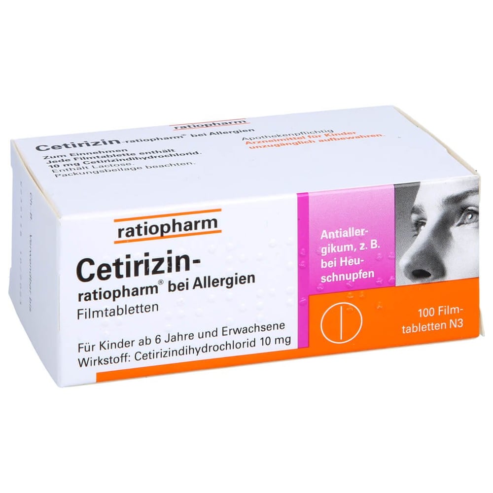 Cetirizin-ratiopharm bei Allergien
