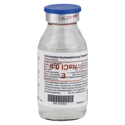 Kochsalzlösung 0,9% Glasfl.Fresenius