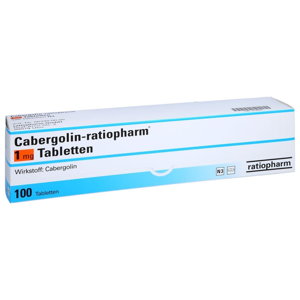 Cabergolin-ratiopharm 1 mg