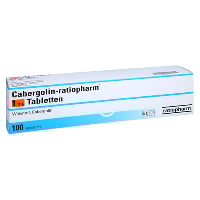 Cabergolin-ratiopharm 1 mg