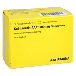 Gabapentin AAA 600 mg