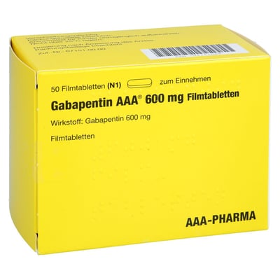 Gabapentin AAA 600 mg