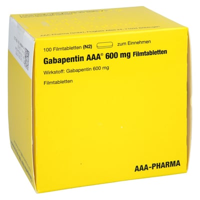 Gabapentin AAA 600 mg