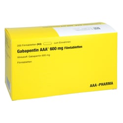 Gabapentin AAA 600 mg