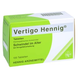 Vertigo Hennig Tabletten