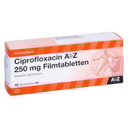 Ciprofloxacin AbZ 250 mg