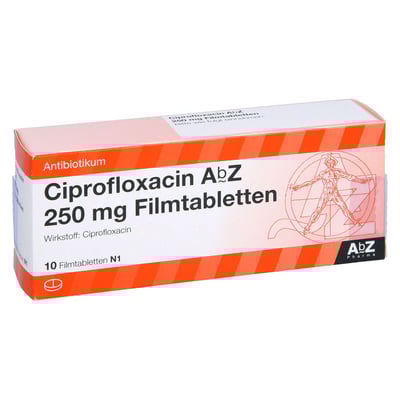 Ciprofloxacin AbZ 250 mg