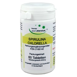 Spirulina+chlorella Tabletten