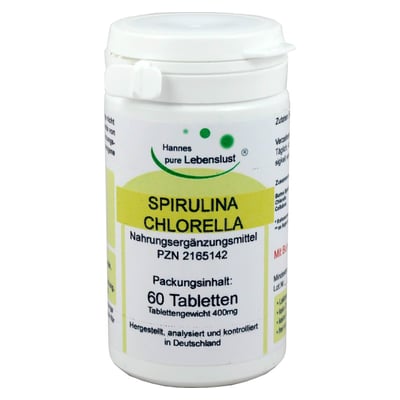 Spirulina+chlorella Tabletten
