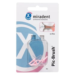 Miradent Interd.Pic-Brush Ersatzb.xx-fein pink