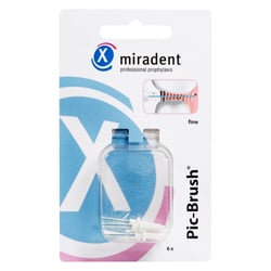 Miradent Interd.Pic-Brush Ersatzb.fein weiß 