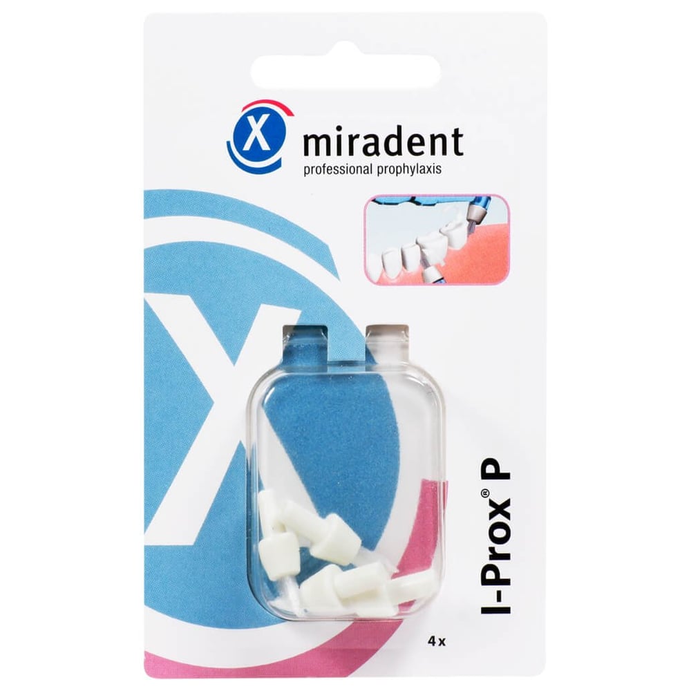 Miradent Ersatz Spitzbürsten I-Prox P weiß soft