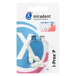 Miradent Ersatz Spitzbürsten I-Prox P weiß soft