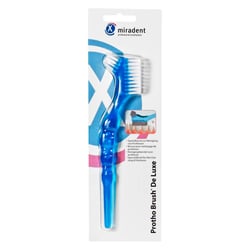 Protho Brush De Luxe Prothesenreiniger transp.blau