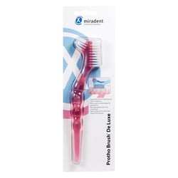 Protho Brush De Luxe Prothesenreiniger transp.pink