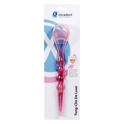 Miradent Zungenreiniger Tong-Clin de L.pink trans.