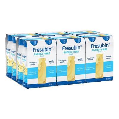 Fresubin Energy Fibre Drink Vanille Trinkflasche Produktbild 1