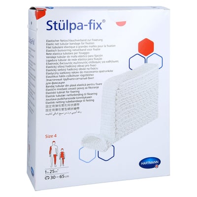 Stülpa Fix Größe 4 Bein/Fu /Kdr. Rumpf 25 m Netzschl.