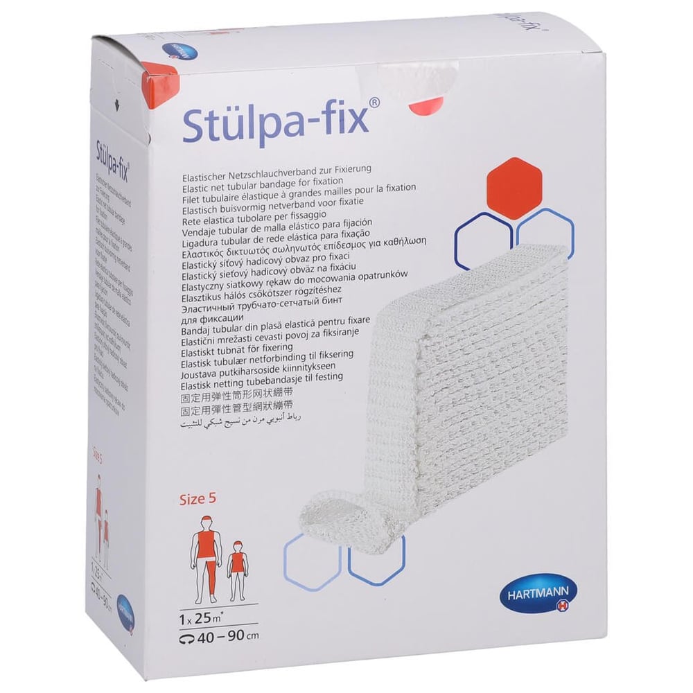 Stülpa Fix Gr.5 Kopf/Kdr.Rumpf 25 m Netzschlauchv.