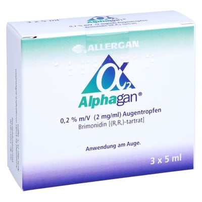 Alphagan 0,2 % m/V (2 mg/ml)