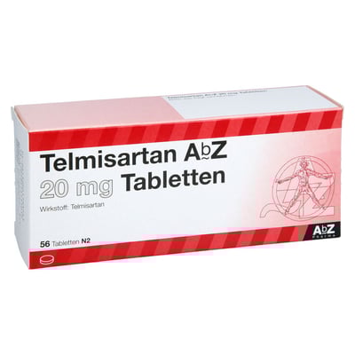 Telmisartan AbZ 20 mg