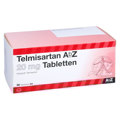 Telmisartan AbZ 20 mg